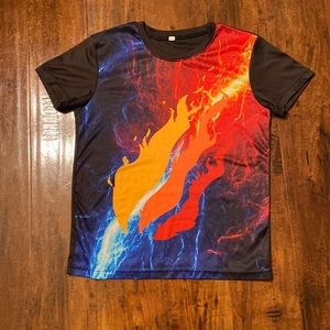 Boys large T-shirt in a silky fabric